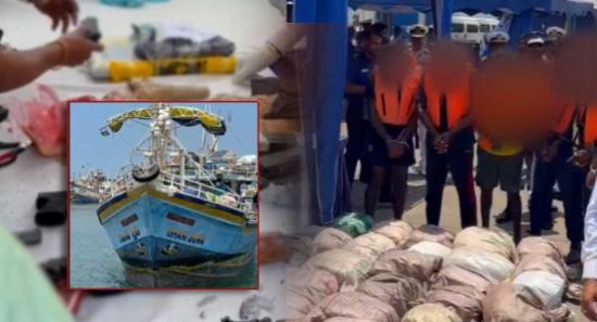 දික්ඕවිටට ගෙනා යාත්‍රාවේ සැකකරුවන් අද අධිකරණයට